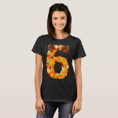 Funny 6 7 Six Seven Meme Couple Thanksgiving Turke T-shirt (Voorkant volledig)