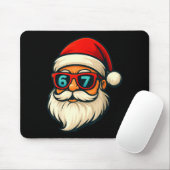 Funny 6 7 Six Seven Meme Santa Face 67 Christmas Y Muismat (Met muis)