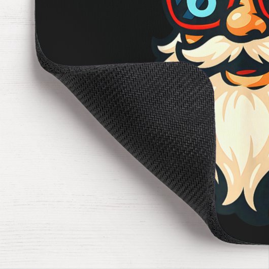 Funny 6 7 Six Seven Meme Santa Face Christmas Men  Muismat (Hoek)