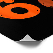 Funny 6 7 Six Seven Meme Thanksgiving Turkey Holid Poster (Hoek)