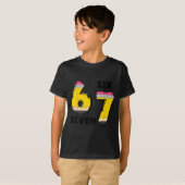 Funny 6 7 Six Seven Pencil Teacher Middle High Sch T-shirt (Voorkant volledig)