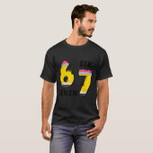 Funny 6 7 Six Seven Pencil Teacher Middle High Sch T-shirt (Voorkant volledig)