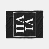 Funny 6 7 Six Seven Roman Numerals Meme History Te Fleece Deken (Voorkant (Horizontaal))