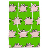 Funny 6 Cartoon Varkens Baby Kies Kleur M Gift Medium Cadeauzakje (Achterkant)