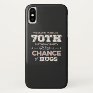 Funny 70ste verjaardag gezegden Case-Mate iPhone case