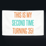 Funny 70th Birthday for Women Spandoek<br><div class="desc">Een schattig verjaardagsgeschenk voor vrouwen die een mijlpaal worden.</div>