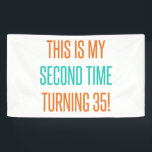 Funny 70th Birthday for Women Spandoek<br><div class="desc">Een schattig verjaardagsgeschenk voor vrouwen die een mijlpaal worden.</div>