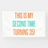 Funny 70th Birthday for Women Spandoek (Horizontaal)