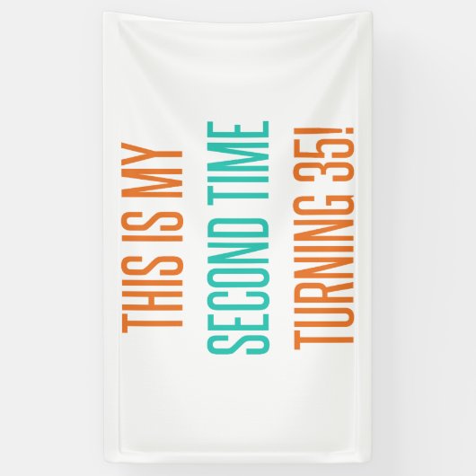 Funny 70th Birthday for Women Spandoek (Verticaal)