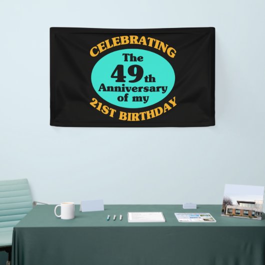 Funny 70th Birthday Gag Gift Spandoek (Beurs)