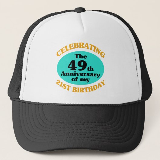 Funny 70th Birthday Gag Gift Trucker Pet (Voorkant)