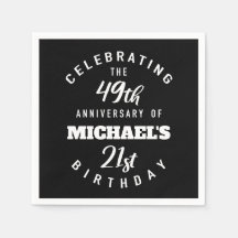 Funny 70th Birthday, gepersonaliseerd