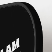 Funny 70th Birthday Gift, 69 plus één controleur Pickleball Paddle (Links Detail)