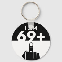 Funny 70th Birthday Gift, 69 plus één