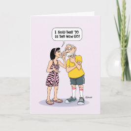 Funny 70th Birthday Kaart