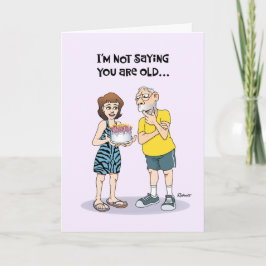 Funny 70th Birthday Kaart