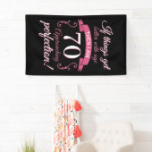 Funny 70th Birthday 'Perfection' Spandoek (Insitu)