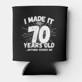 Funny 70th Birthday Quote Sarcastic 70 Year Old Blikjeskoeler (Voorkant)