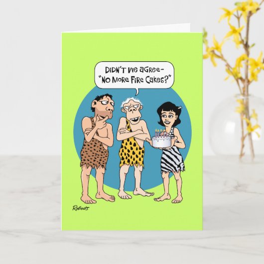 Funny 72e verjaardag kaart (Gele Bloem)