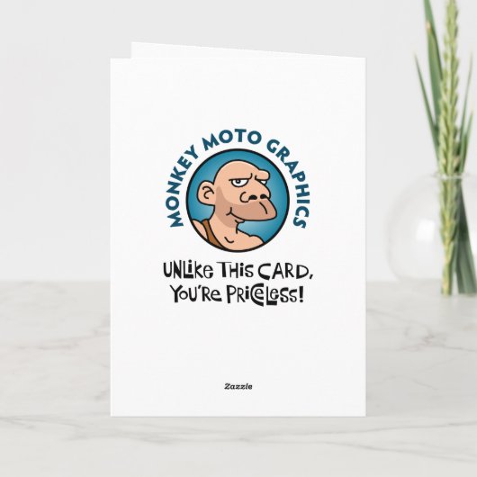 Funny 72e verjaardag kaart (Achterkant)