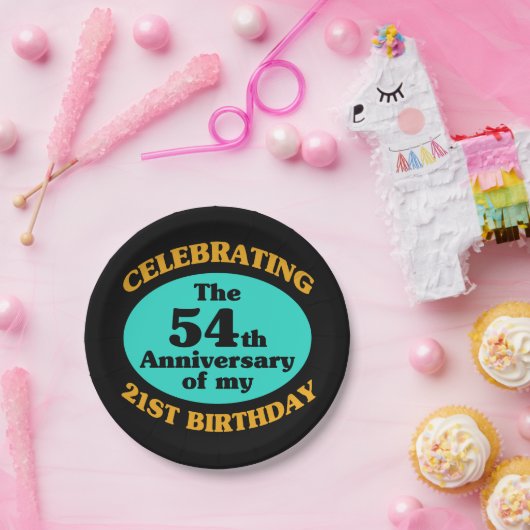 Funny 75th Birthday Gag Gift Papieren Bordje (Feest)