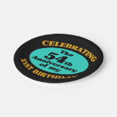 Funny 75th Birthday Gag Gift Papieren Bordje (Gekanteld)