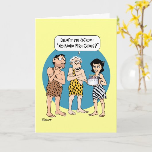 Funny 79th Birthday Kaart (Gele Bloem)