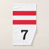 Funny 7 Pin voor de linker Bowling Handdoek (Handdoek)