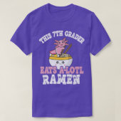 Funny 7e Grader Ramen Pun 7e Grader Eats A L T-shirt (Design voorkant)