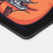 Funny 80s Gaming Mouse Pad – Capybara Design (Hoek)