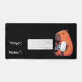 Funny 80s Gaming Mouse Pad – Capybara Design (Keyboard & Muis)