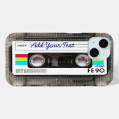 Funny  80s Retro Music Cassettebandje Case-Mate iPhone Case (Achterkant (horizontaal))