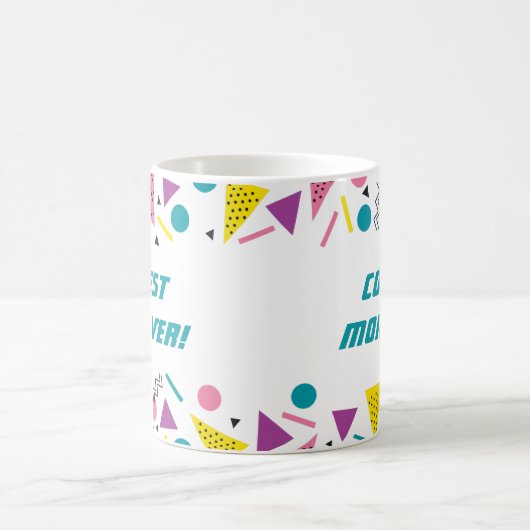 Funny 80s Slang Moederdag Koffiemok (Center)