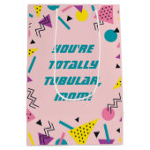 Funny 80s Slang Moederdag Medium Cadeauzakje (Achterkant)