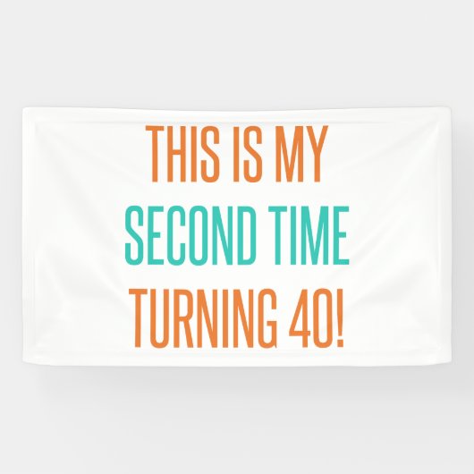 Funny 80th Birthday for Women Spandoek (Horizontaal)