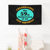 Funny 80th Birthday Gag Gift Spandoek (Insitu)