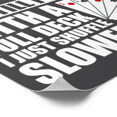 Funny 80th Birthday Ker Player 80 Year Old  Poster (Hoek)