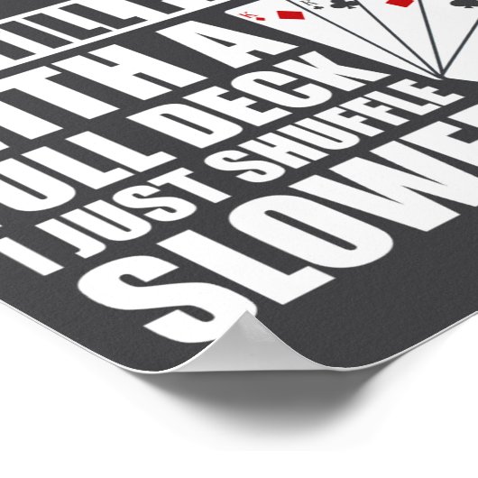 Funny 80th Birthday Ker Player 80 Year Old  Poster (Hoek)