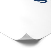 Funny 80th Birthday Old Fashioned Poster (Hoek)