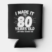 Funny 80th Birthday Quote Sarcastic 80 Year Old Blikjeskoeler (Voorkant)