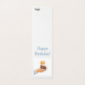 Funny 80th kaart (Buitenkant ongevouwen)