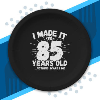 Funny 85th Birthday Quote Sarcastic 85 Year Old Papieren Bordje