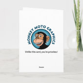 Funny 85th Male Birthday Kaart (Achterkant)