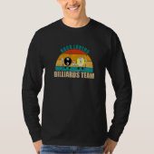 Funny 8 9 Ball Billiards Team Rack Lovers Billiard T-shirt (Voorkant)
