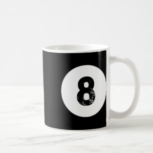 Funny 8 Ball Magic Billiards Pool Lazy Halloween C Koffiemok