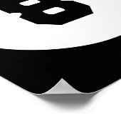 Funny 8 Ball Magic Eight Ball Billiards Pool Black Poster (Hoek)