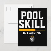 Funny 8 Ball Quote Sports Billiard Pool Briefkaart (Voorkant / Achterkant)