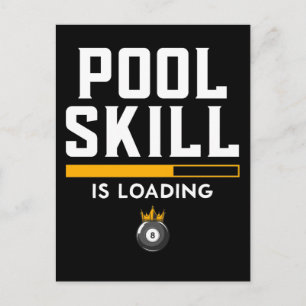 Funny 8 Ball Quote Sports Billiard Pool Briefkaart