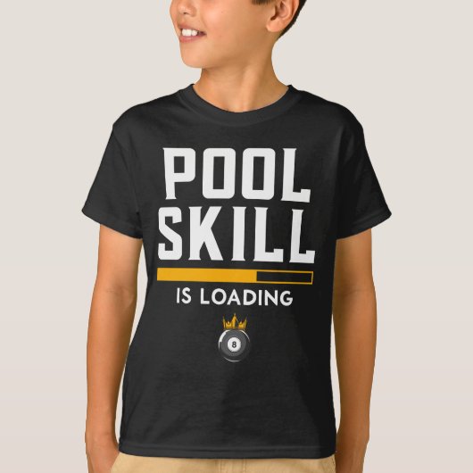 Funny 8 Ball Quote Sports Billiard Pool T-shirt (Voorkant)