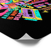 Funny 90s Theme Outfit  Retro 90s Grafisch Poster (Hoek)